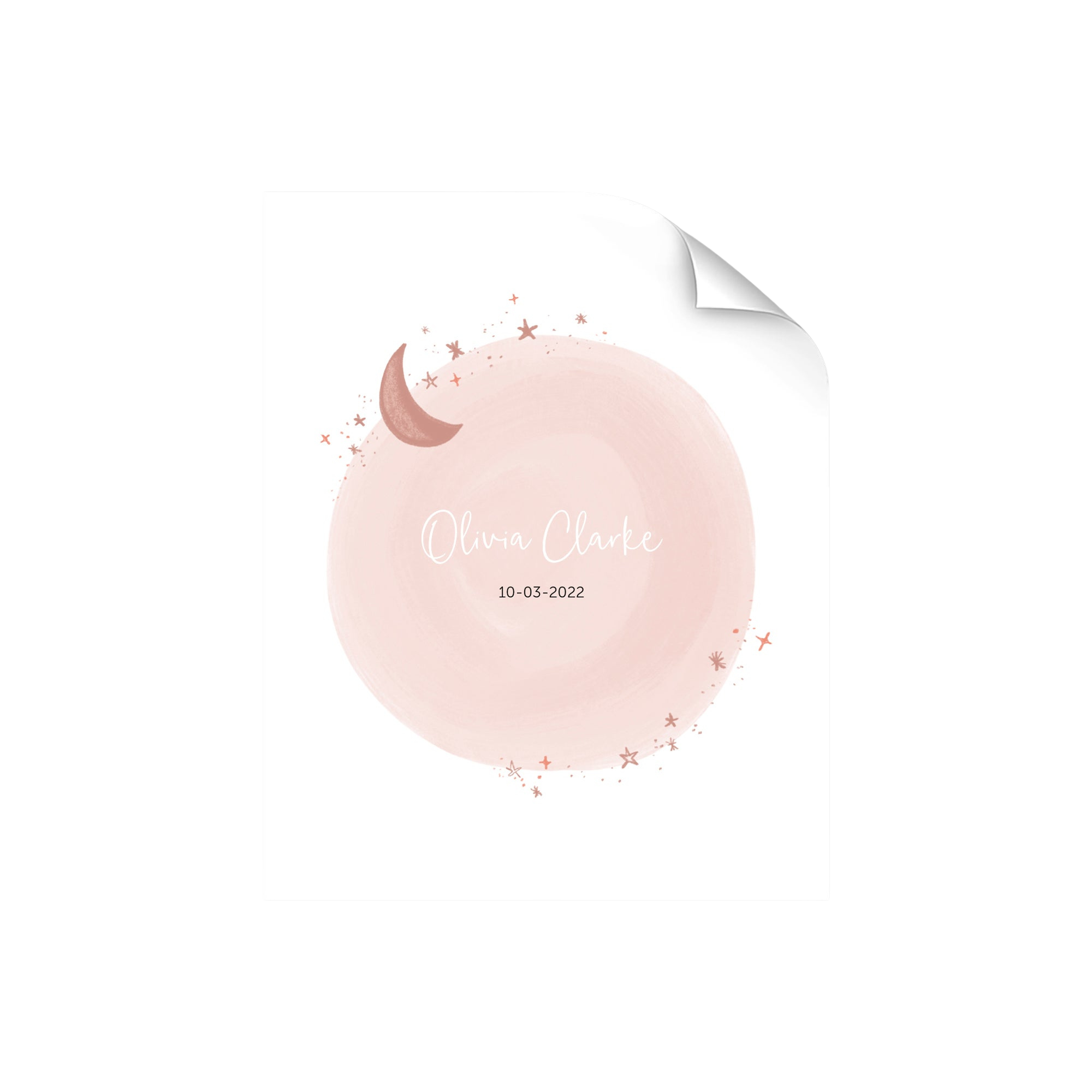 Personalised poster - Baby - 40 x 50 cm
