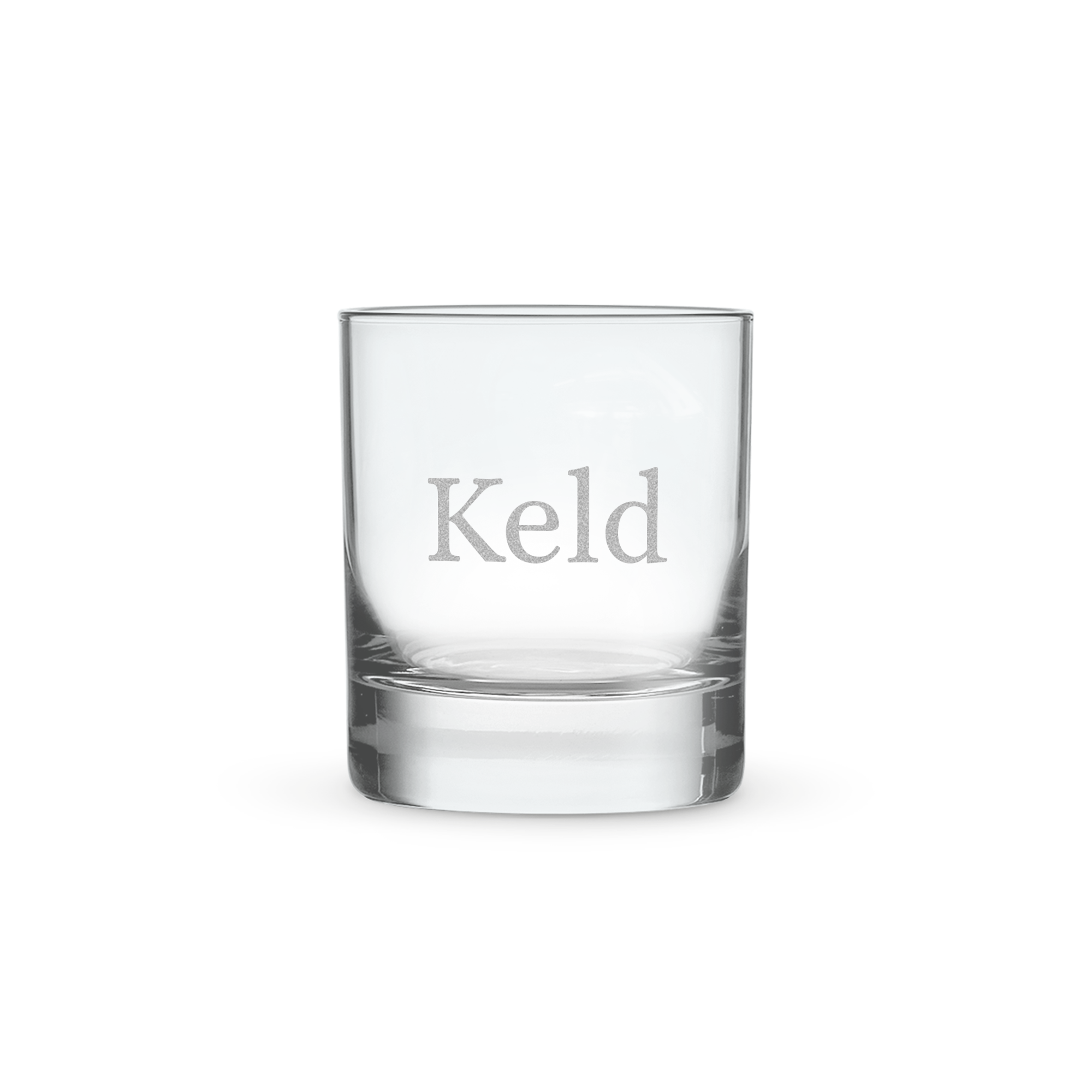 Graveret Whiskyglas