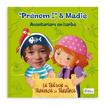 Livre pirate personnalisé