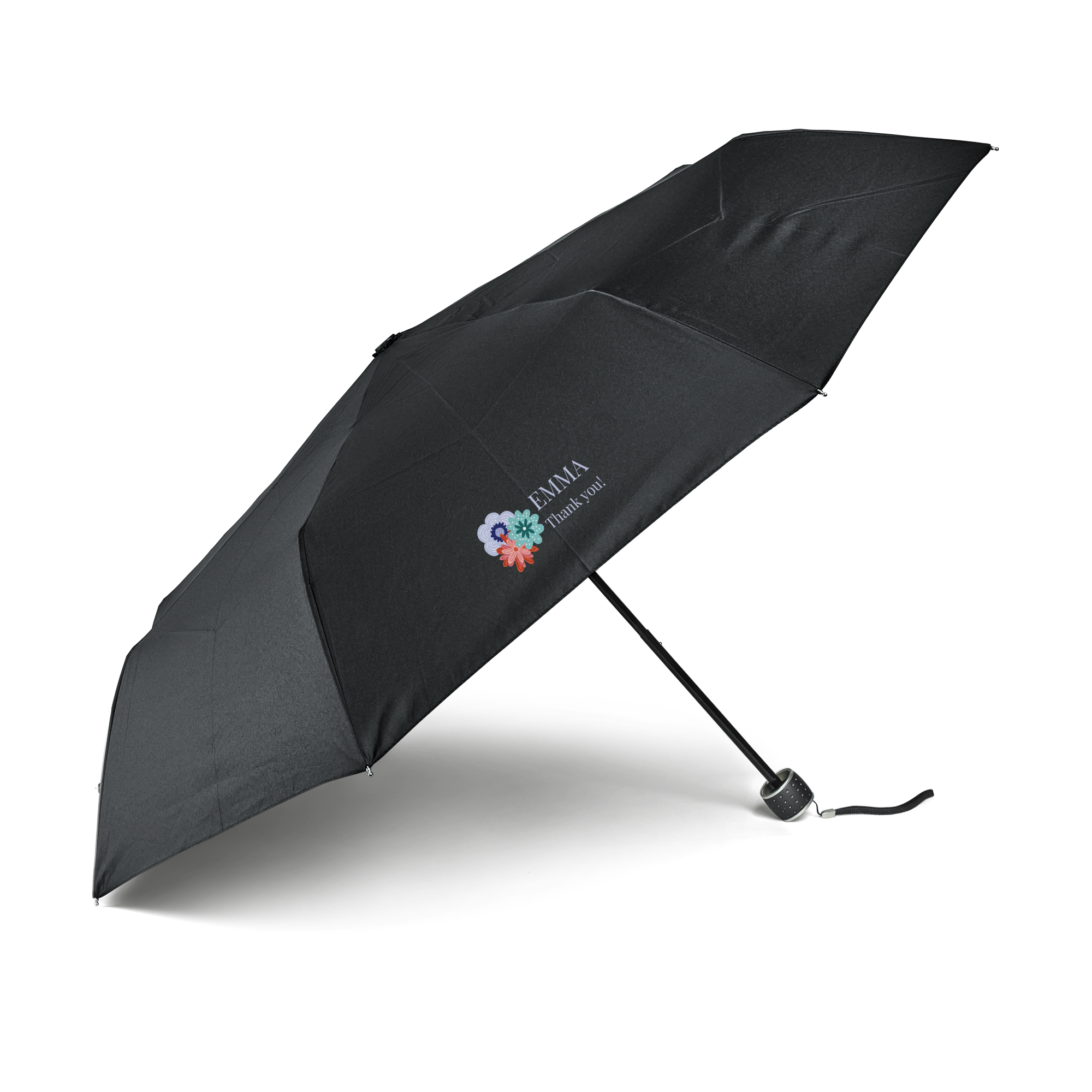 Parapluie de poche personnalisé - Noir