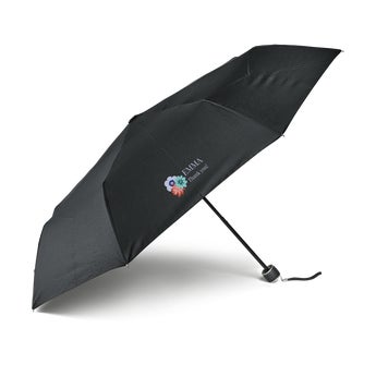 Vreckový dáždnik - Čierny