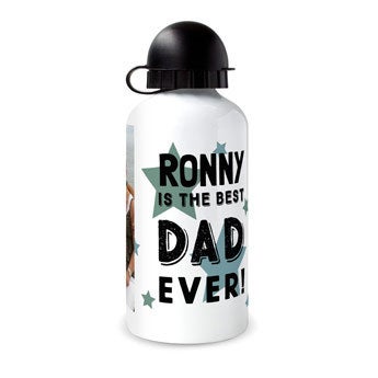 Prilagojena steklenica za vodo za očetovski dan