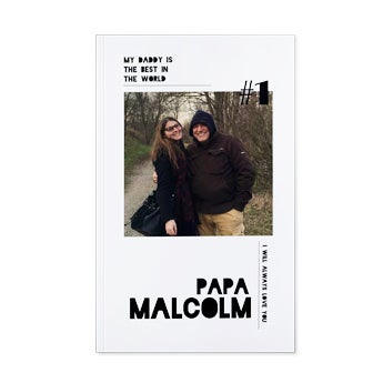 Isänpäivä muistikirja - Pehmeäkantinen