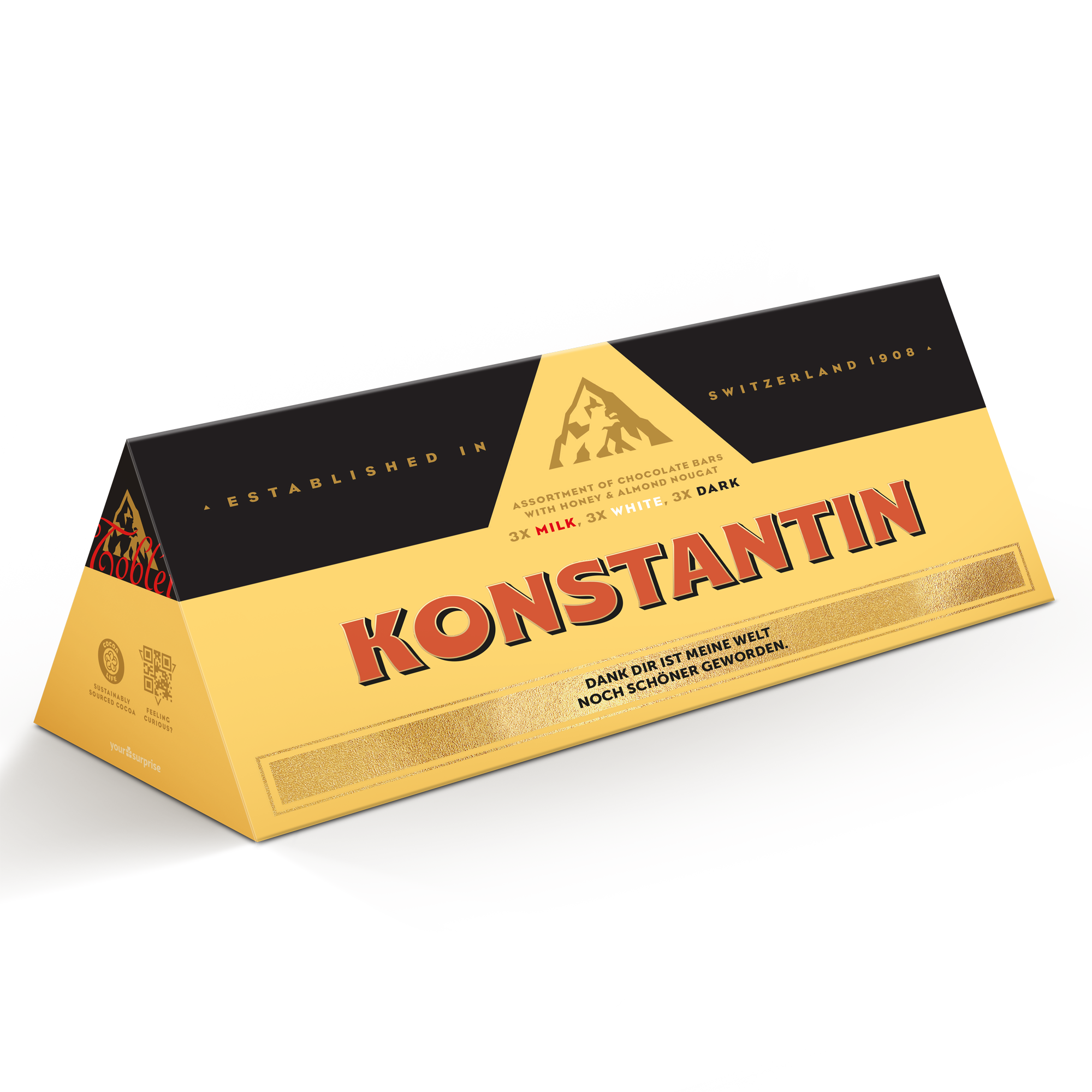Personalisierte Toblerone - XL - Toblerone Design