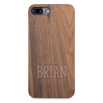 Dřevěné pouzdro na telefon - iPhone 7 plus