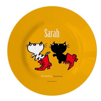 Assiette enfant Pim & Pom - Botte