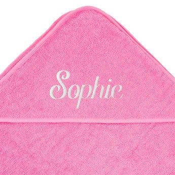 Asciugamano per bambini con cappuccio - Rosa