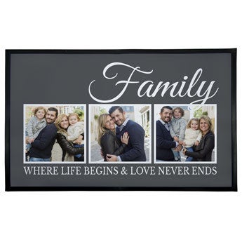 Doormat with photo - 105x70cm