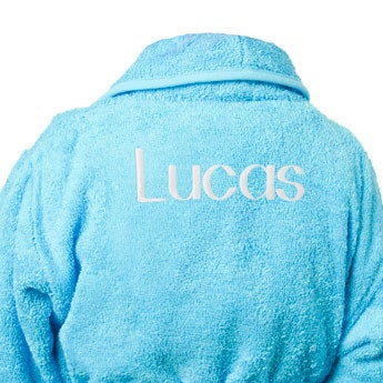 Children's Bathrobe – Blue (80-92)