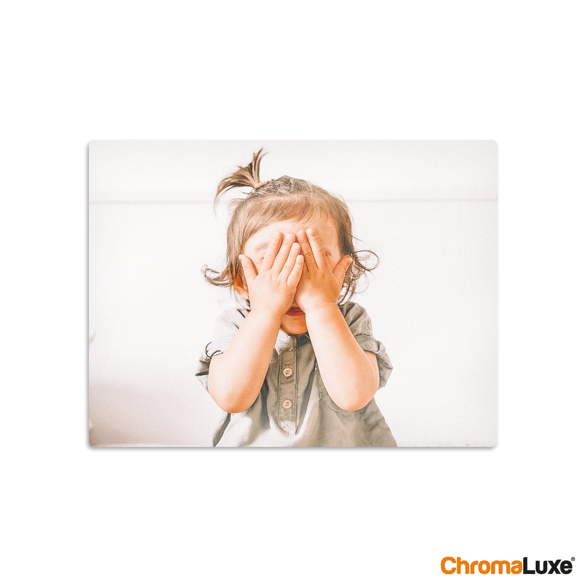 Cópias da foto de alumínio - Branco (Chromaluxe)