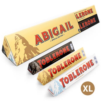 Personalised XL Toblerone Selection