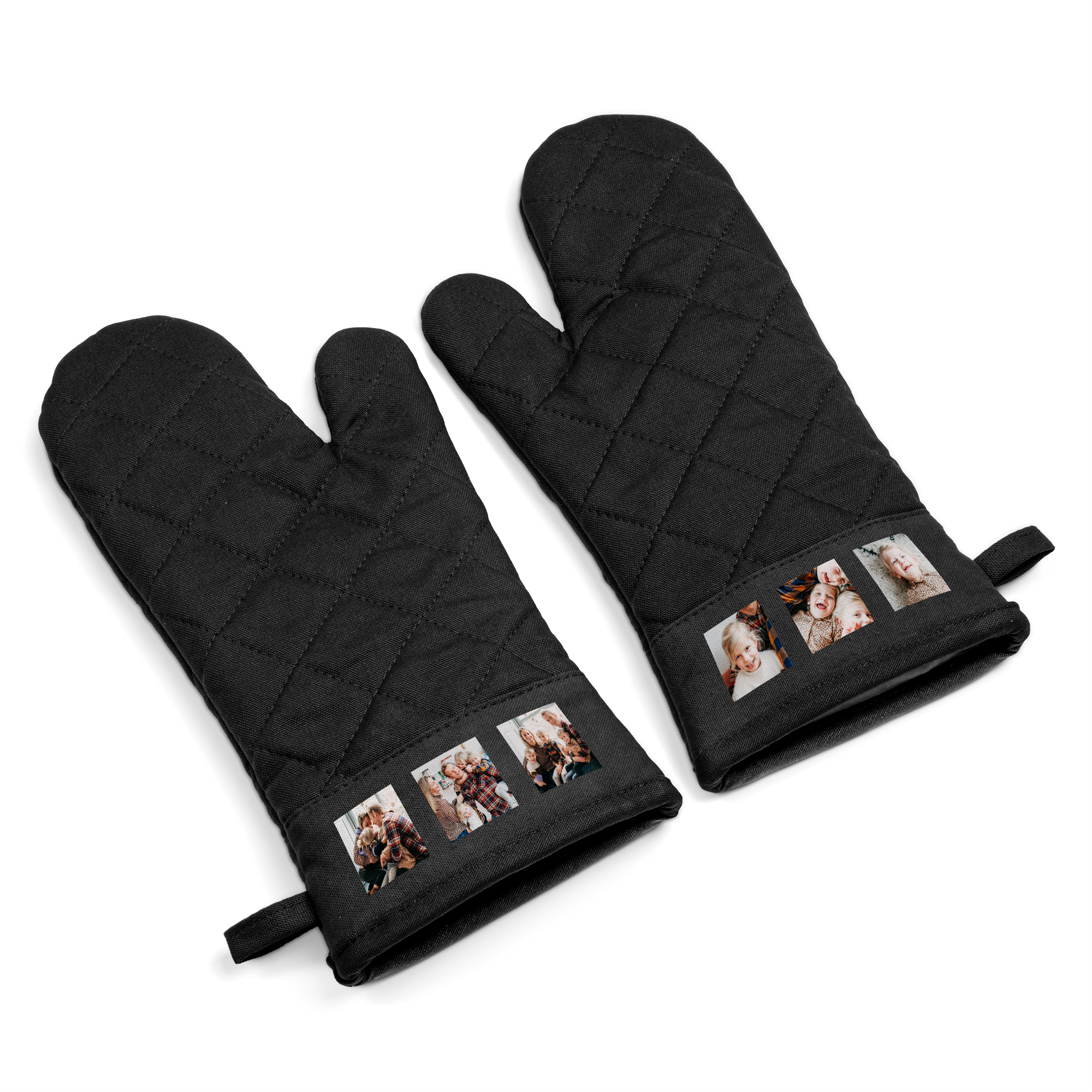 Personalizované chňapky - 2 ks - čierne