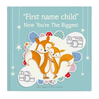 Personalised children's book - Now you're the biggest - Hardcover