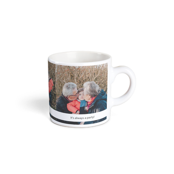 Espresso mug with photo