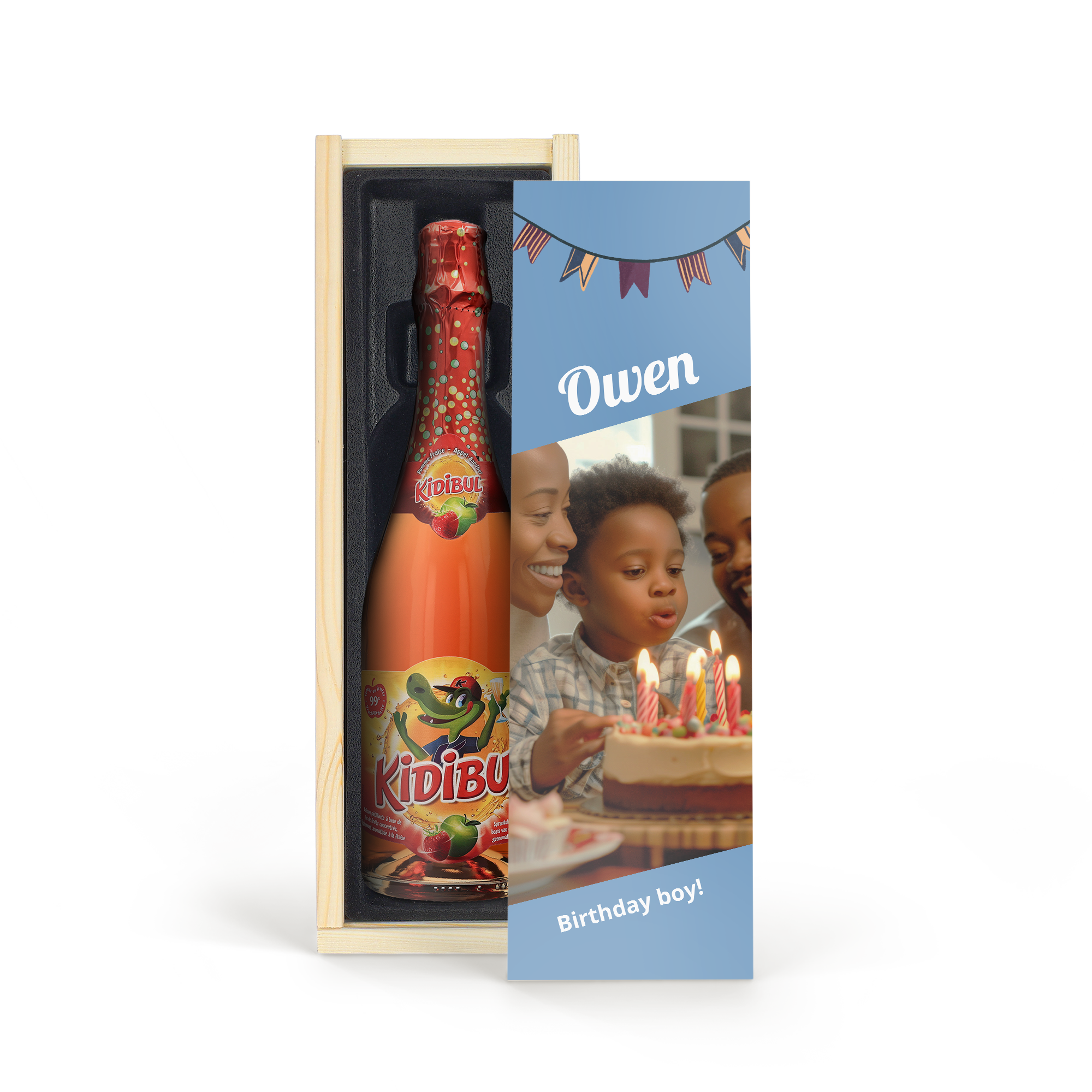 Personalised Children's Bubbly - Kidibul