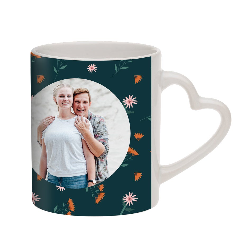 Tasse mit Foto - Herz