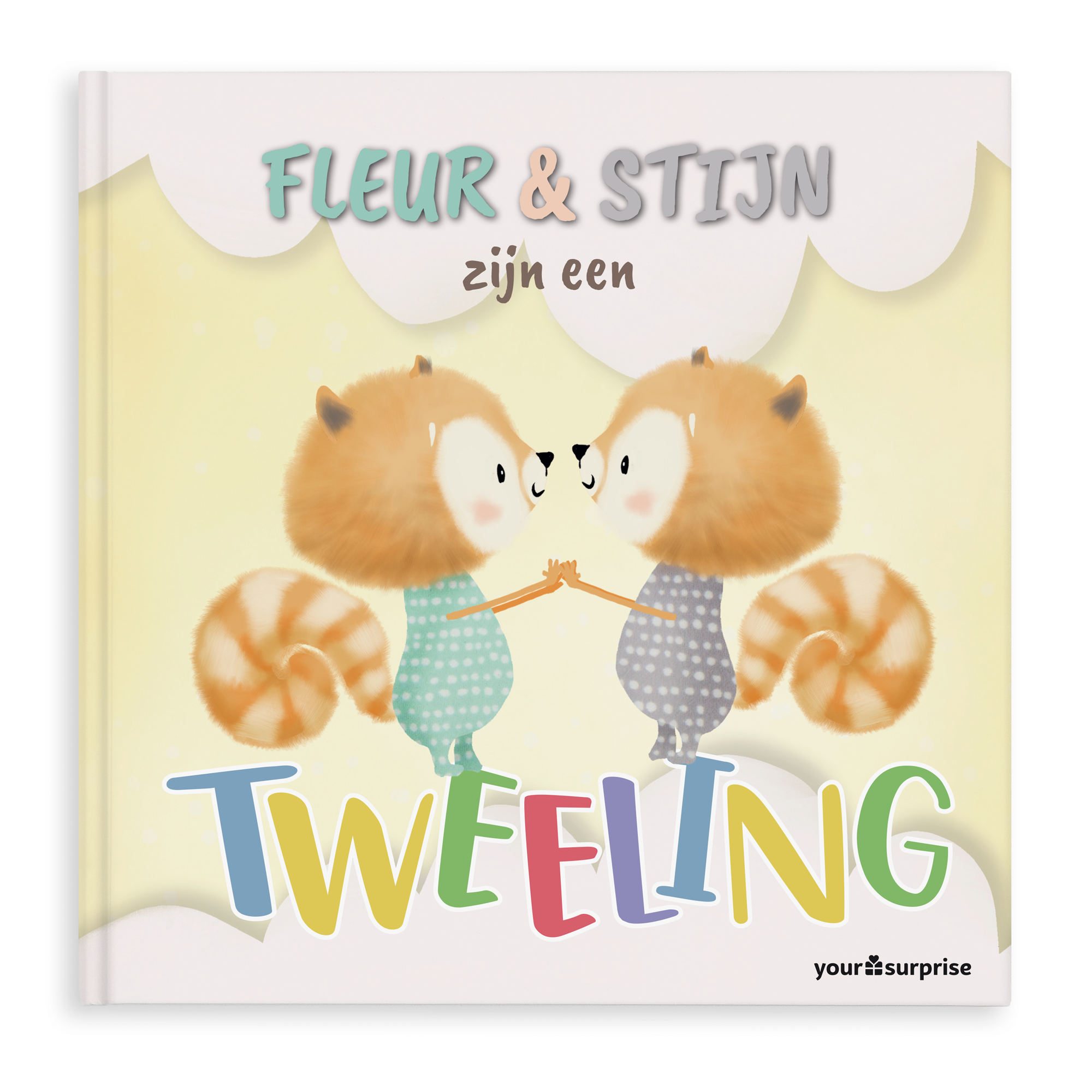 Gepersonaliseerd boek - voor Tweelingen of Drielingen - Hardcover