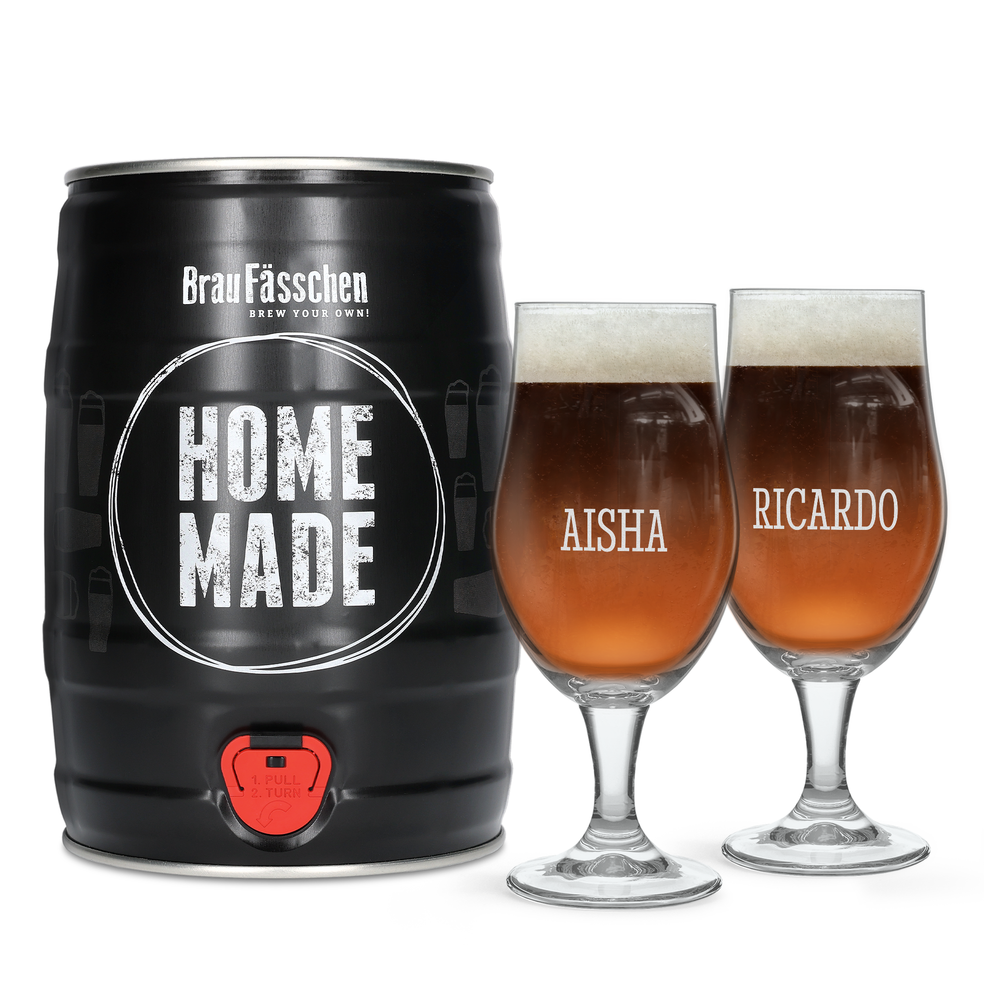 Kit de fabrico de cervejas caseiras personalizado - IPA