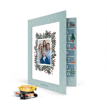 Advent calendar with card - Toblerone