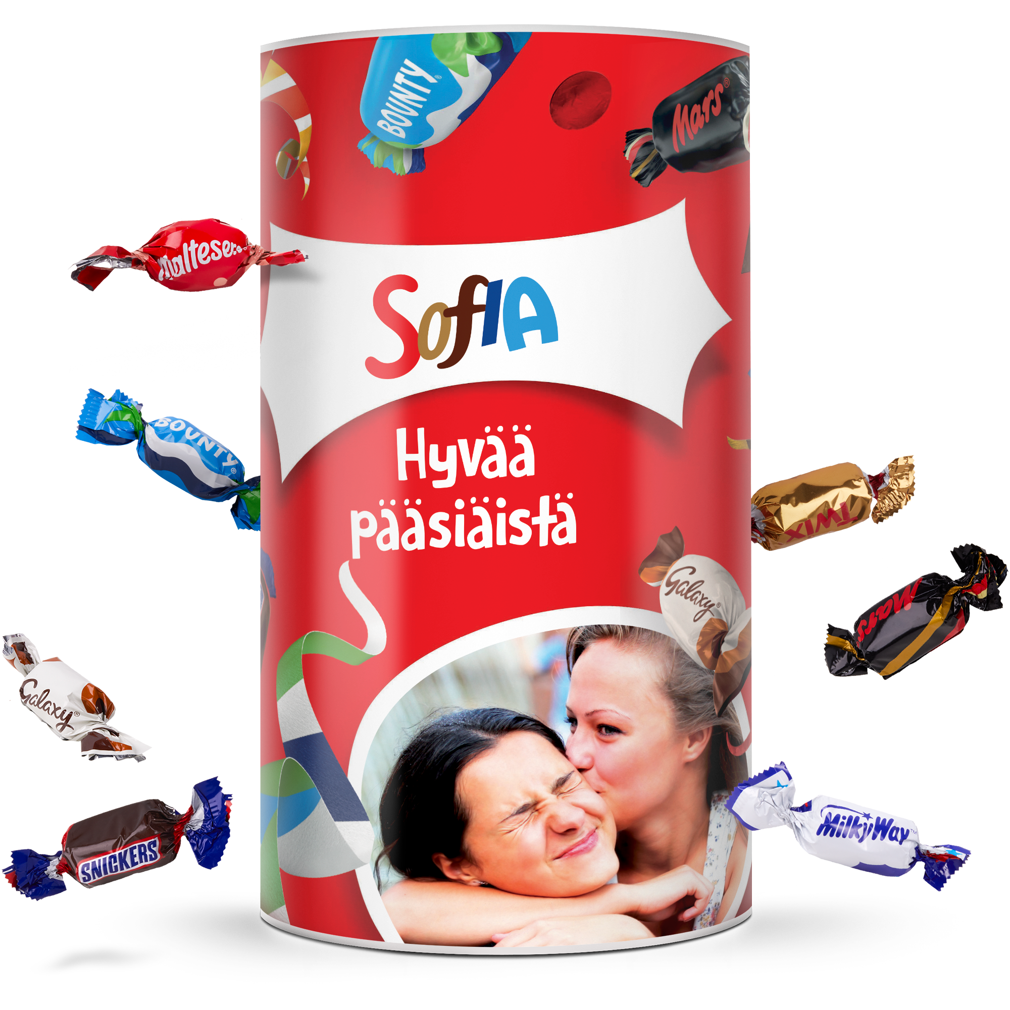 Suklaakarkit tuubissa - Celebrations