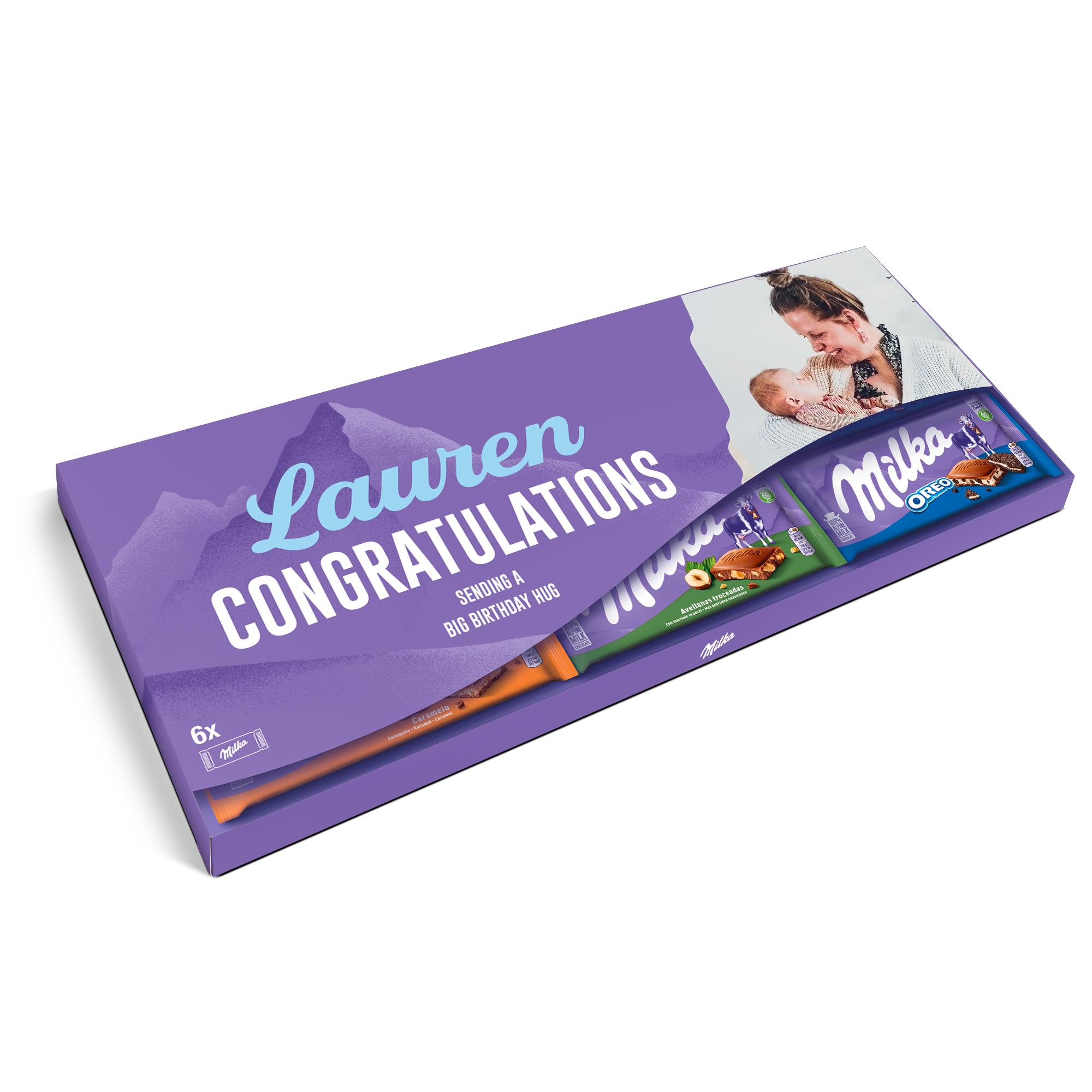 Tavoletta di Cioccolato Milka XL Personalizzata