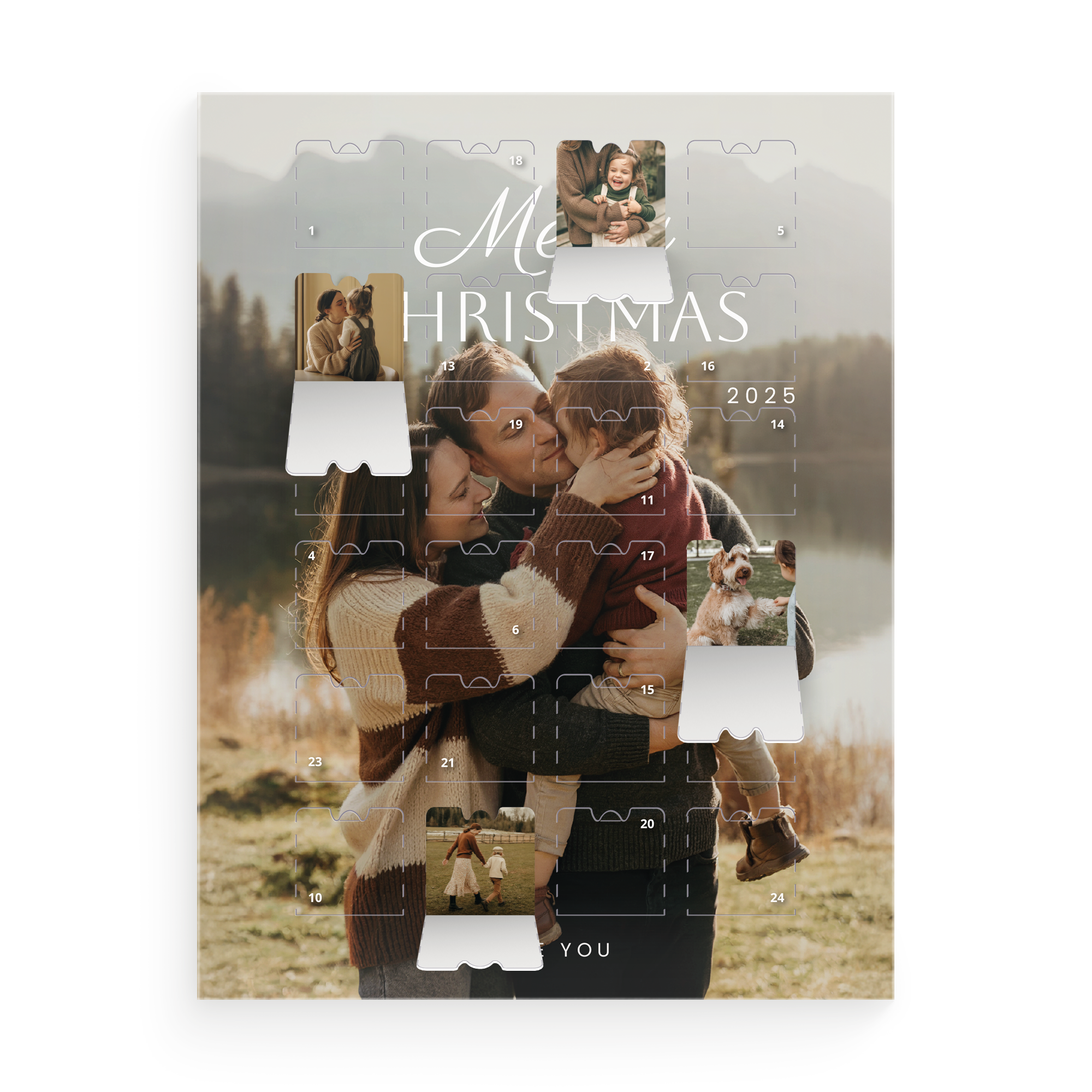 Calendar de Advent personalizat - Fotografii