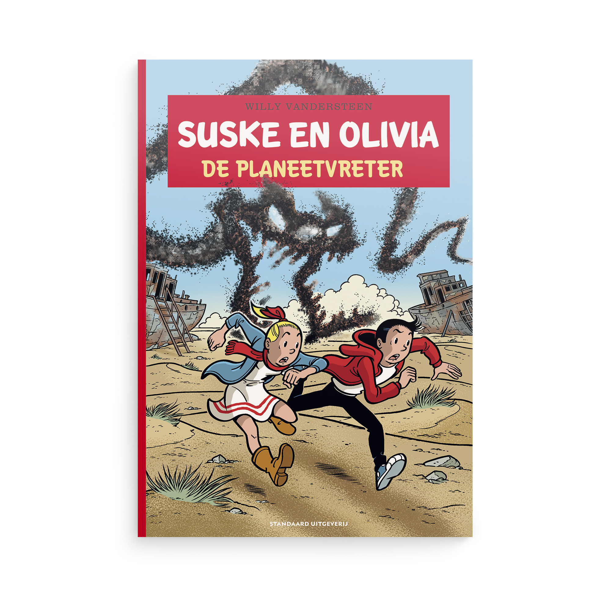 Persoonlijk stripboek - Suske en Wiske 'De Planeetvreter' (Hardcover)