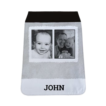 Personalised shoulder bag cover - Black - Medium