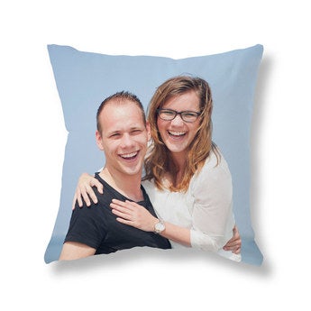 Kissen bedrucken beidseitig -Samtkissen 70x70