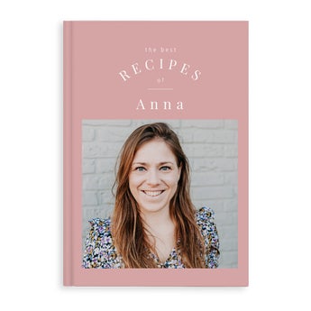 Personalised recipe book - A4 - Hardcover