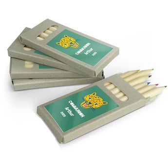 Boîtes de crayons de couleur - 100 boîtes