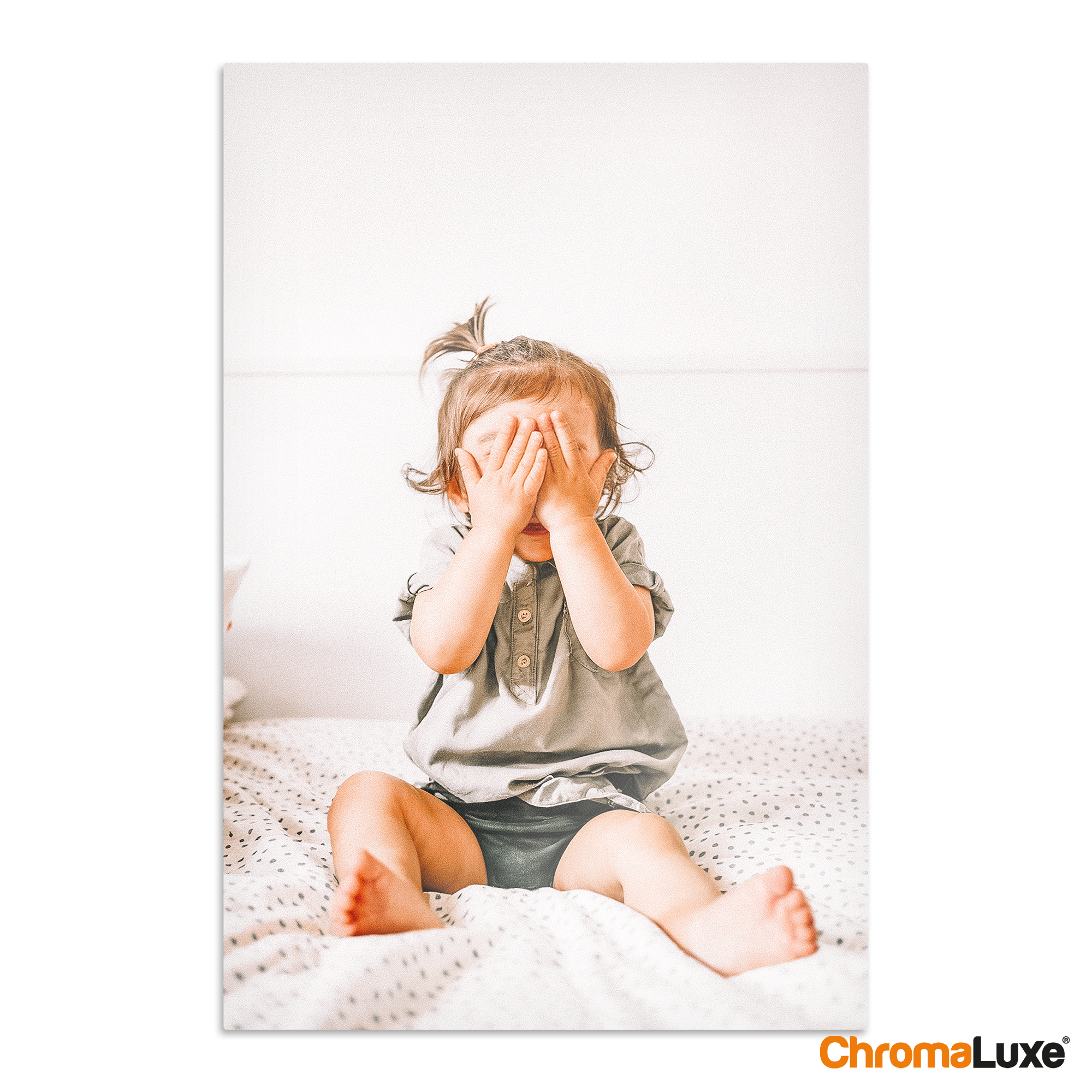 Personalised aluminium print - 50 x 75 cm