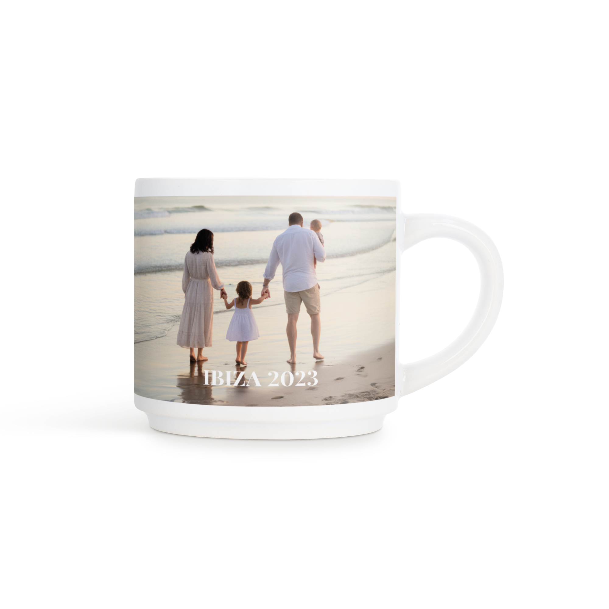 Stapelbare Tasse mit Foto - 240 ml