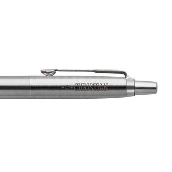 Stift mit Name Einzeilig oder Zweizeilig aus Edlem Metall- und Kunststoffmix Schwarz Premium Qualität Personalisierter Kugelschreiber mit Gravur 
