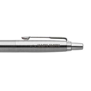 Personalised ballpoint pen - Parker - Jotter - Silver - Right-handed
