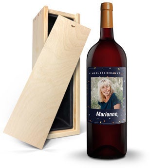 Wijn met bedrukt etiket - Salentein - Malbec (Magnum)