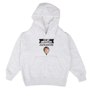 Sweat à capuche femme personnalisé - Marine 