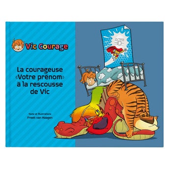 Livre personnalisé - Vic Courage