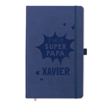 Carnet Fêtes des Pères - Bleu