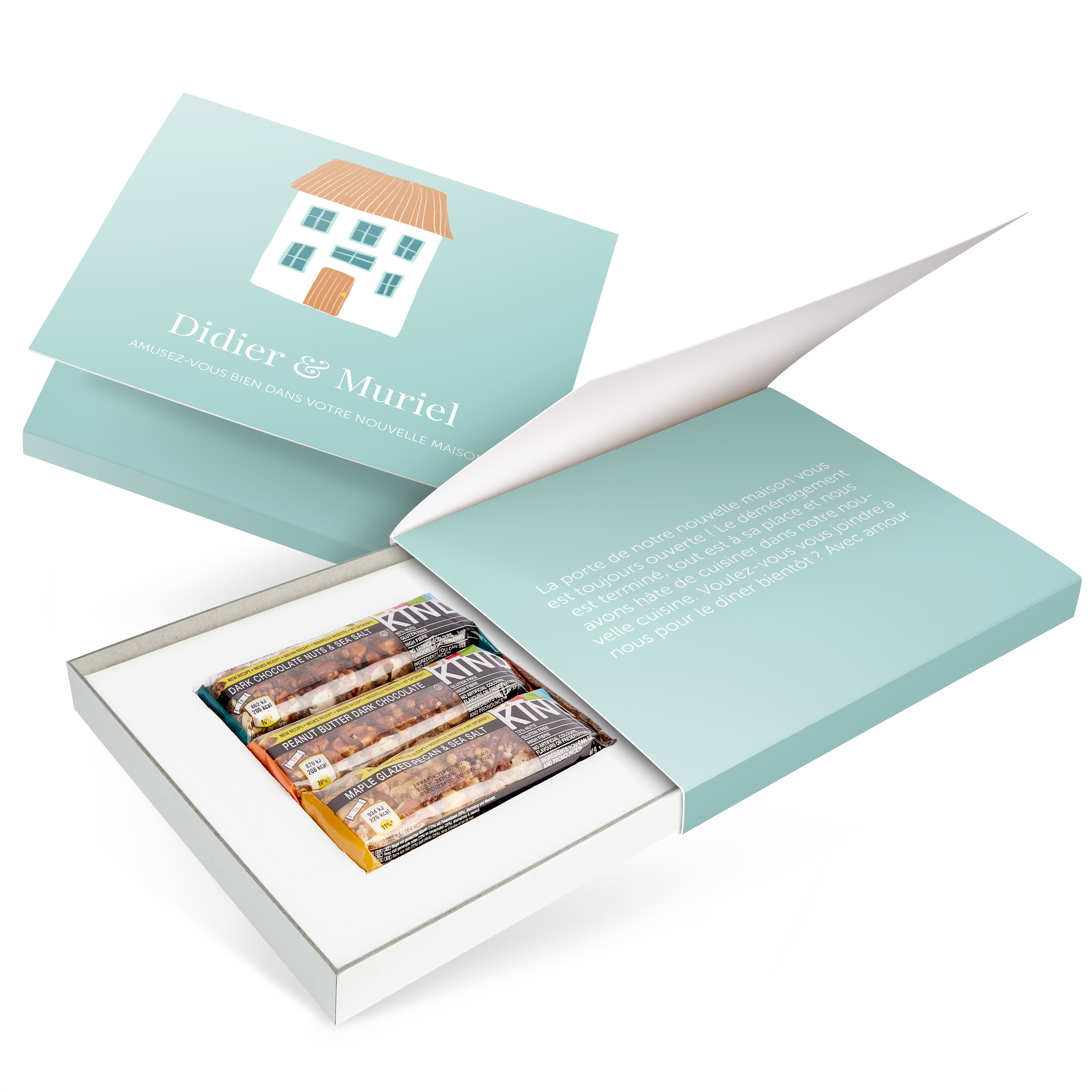 Coffret cadeau BE-KIND - 3 barres aux noix