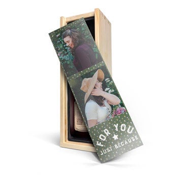 Vino con caja personalizada - Farina Amarone Valpolicella