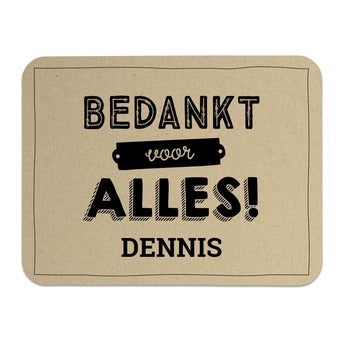 Juf / Meester muismat