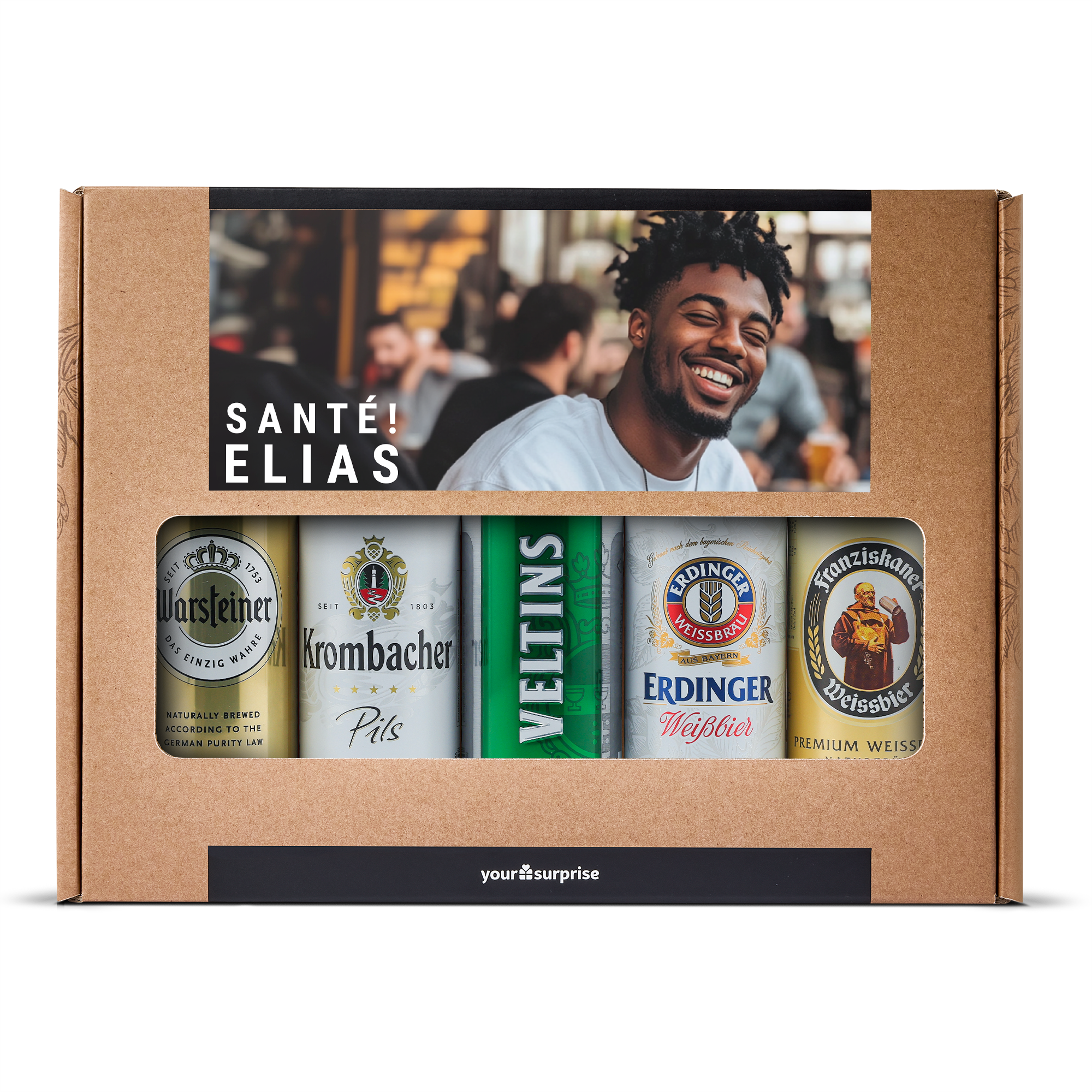 Coffret à bière personnalisé