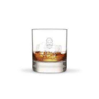 Graveret Whiskyglas (4 stk)