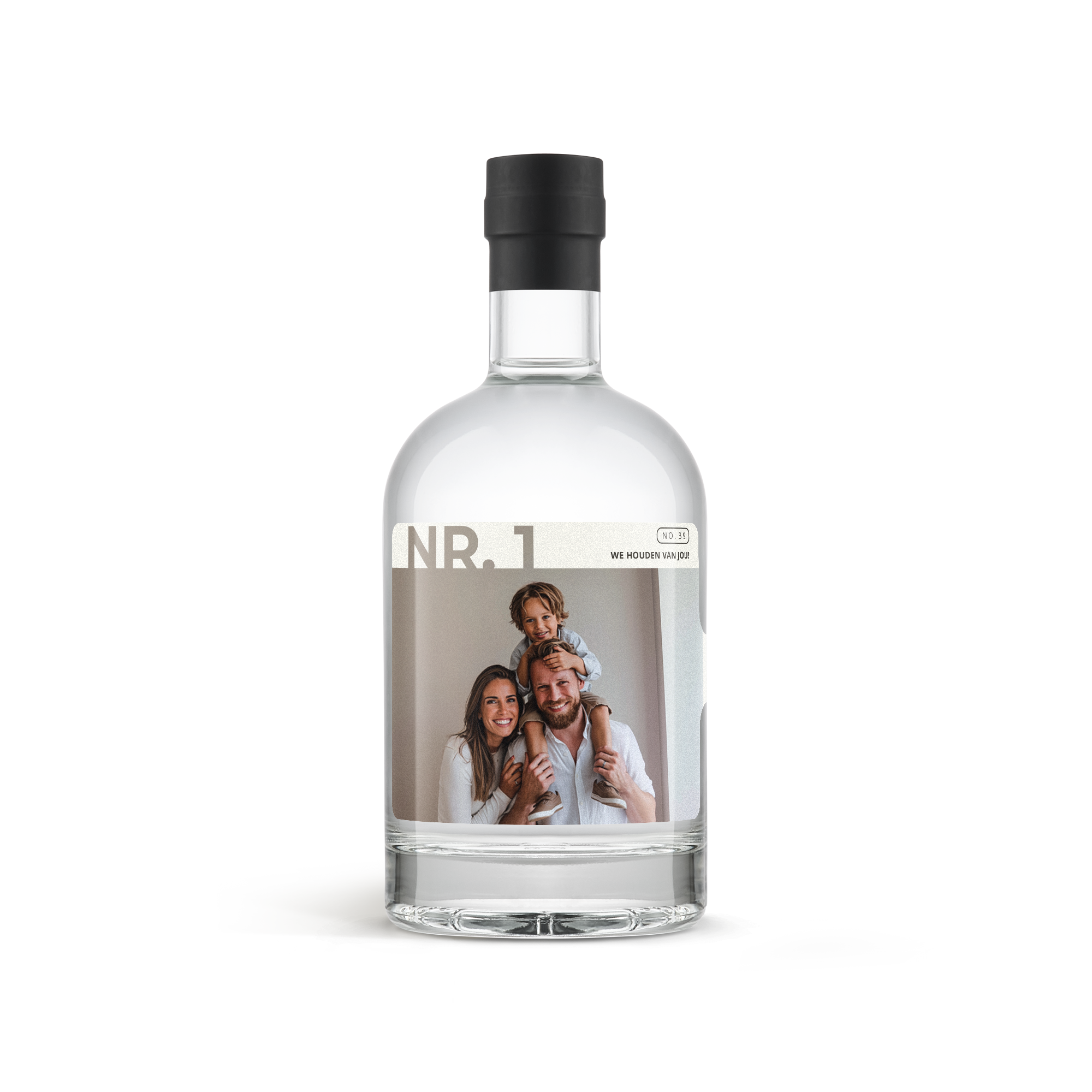 YourSurprise vodka met bedrukt etiket