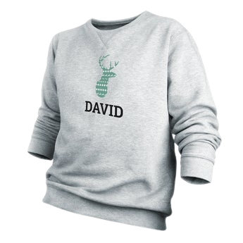 Sweatshirt personalizada - Kids - Preto