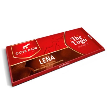 Personalised XXL Côte d'Or chocolate bar