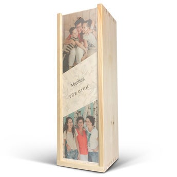 Weinkiste aus Holz - Magnum