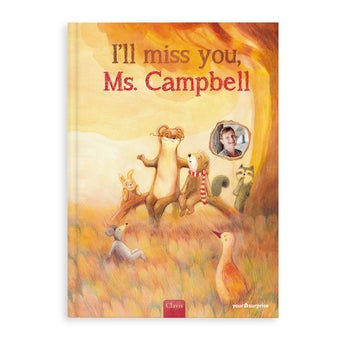 Personalised book - I'll miss you, teacher