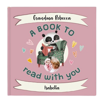 Personalised book - A book to read with you - Grandma - Hardcover